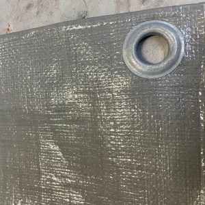 PE dekkleed 250 gr/m2 Grijs