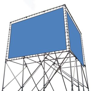 Aluminium spandoek frames
