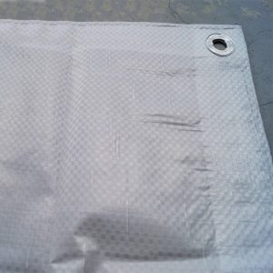 PE dekkleed 150 gr/m2 Wit/transparant