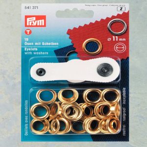 Zeilringen 11 mm Goud