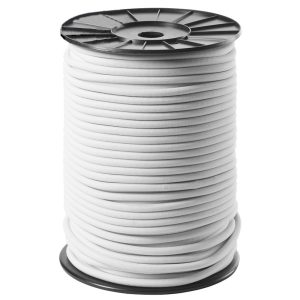 Trapezekoord 6mm Wit per meter